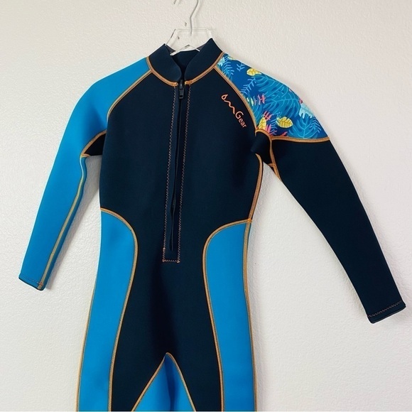 OMGear Front Zip Full Body Wetsuit Size Youth S - Picture 2 of 10